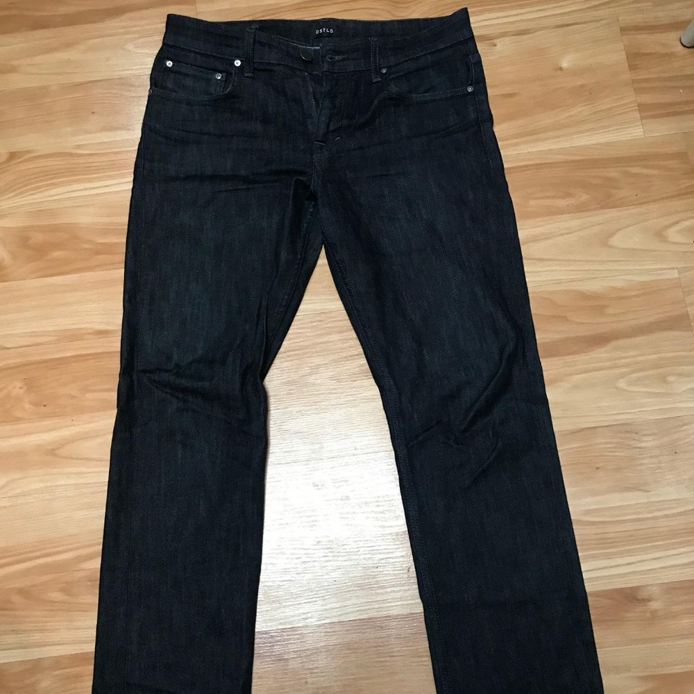 DSTLD 32x30 Raw Denim, Dark Indigo